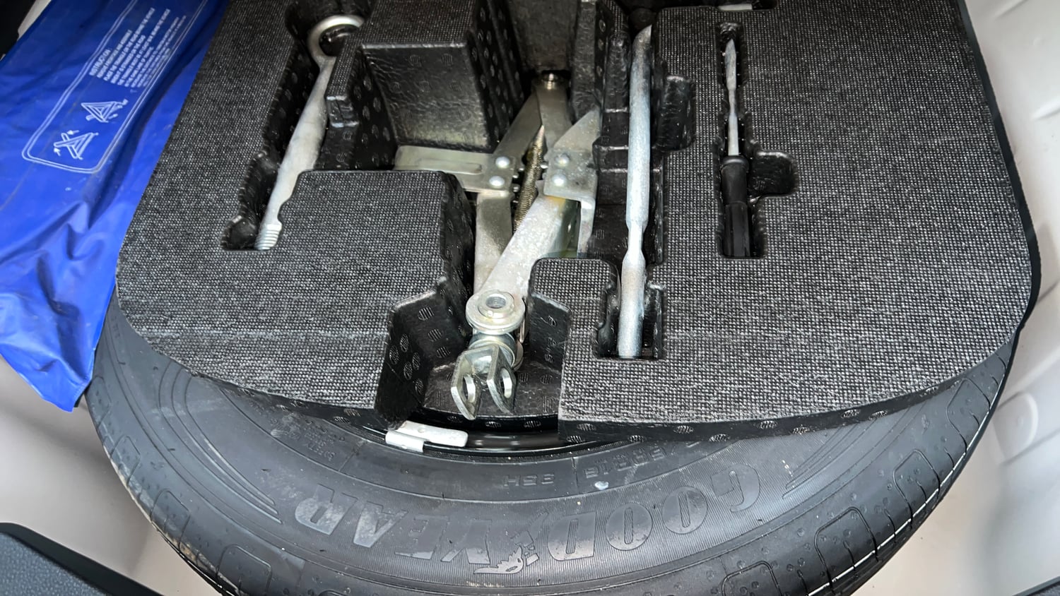 Used 2024 Honda Elevate ZX CVT Petrol Automatic tyres SPARE TYRE VIEW