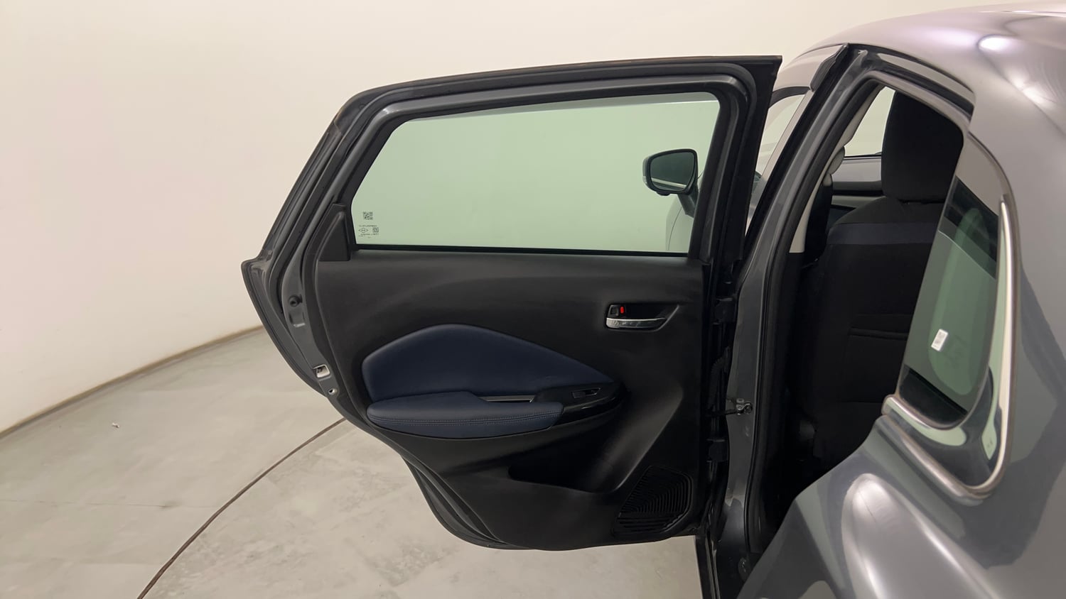 Used 2023 Maruti Suzuki Baleno Alpha AGS Petrol Automatic interior LEFT REAR DOOR OPEN VIEW