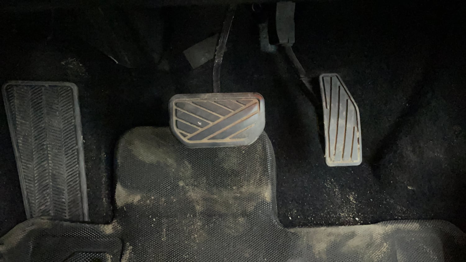 Used 2024 Toyota Glanza G AMT Petrol Automatic interior PEDALS VIEW