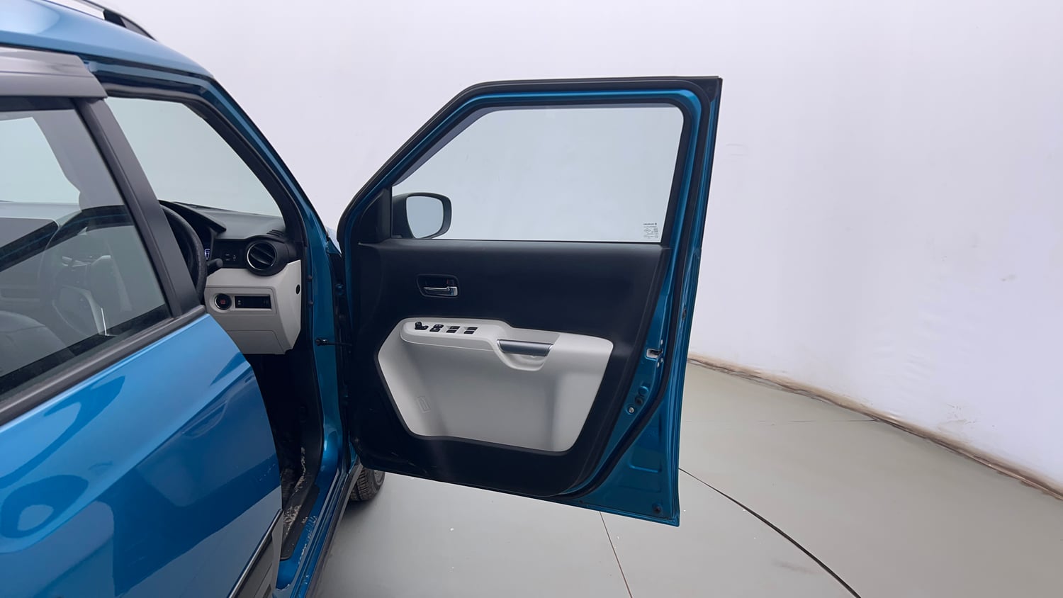 Used 2024 Maruti Suzuki Ignis Zeta 1.2 AMT Petrol Automatic interior RIGHT FRONT DOOR OPEN VIEW