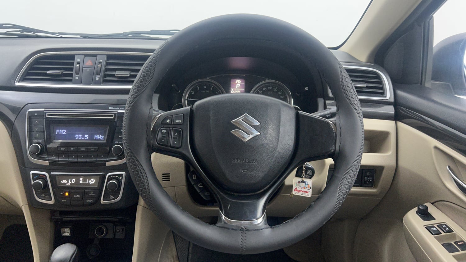 Used 2015 Maruti Suzuki Ciaz VXi+ AT Petrol Automatic interior STEERING VIEW