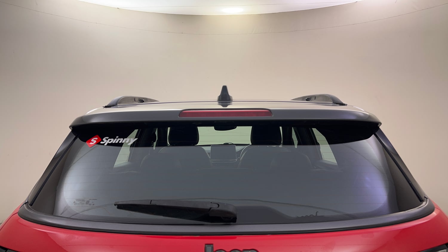 Used 2022 Jeep Compass Model S (O) Diesel 4x4 AT Diesel Automatic exterior BACK WINDSHIELD VIEW
