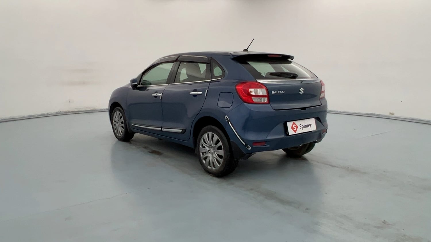 Used 2018 Maruti Suzuki Baleno Alpha 1.2 AT Petrol Automatic exterior LEFT REAR CORNER VIEW