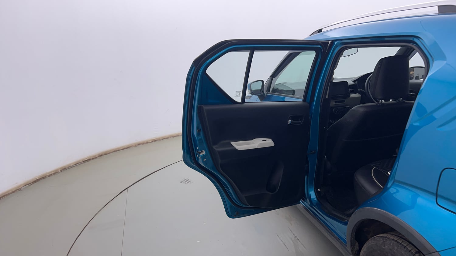 Used 2024 Maruti Suzuki Ignis Zeta 1.2 AMT Petrol Automatic interior LEFT REAR DOOR OPEN VIEW