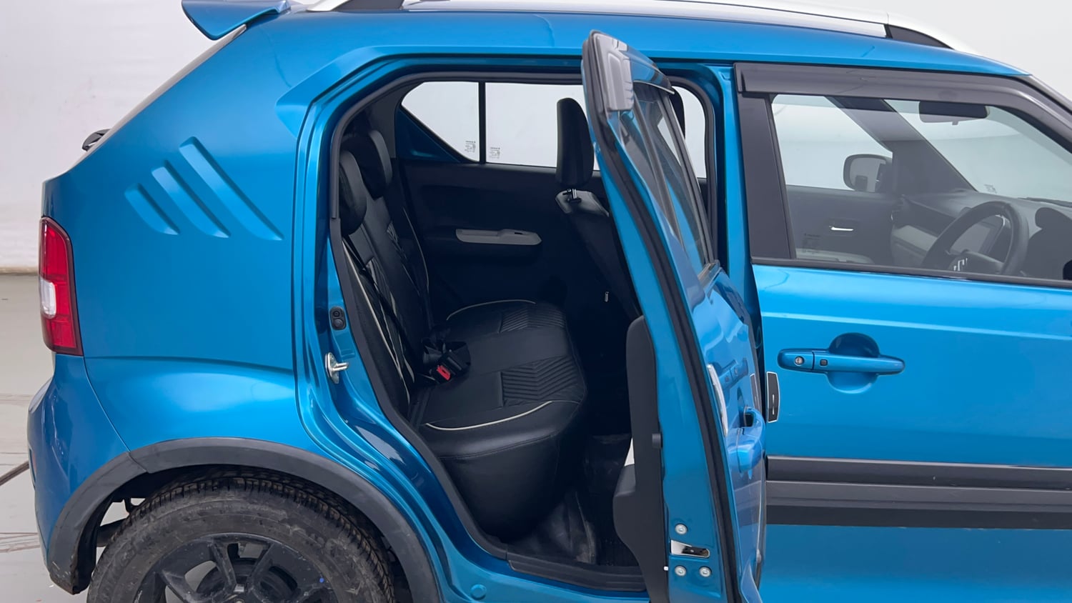Used 2024 Maruti Suzuki Ignis Zeta 1.2 AMT Petrol Automatic interior RIGHT SIDE REAR DOOR CABIN VIEW