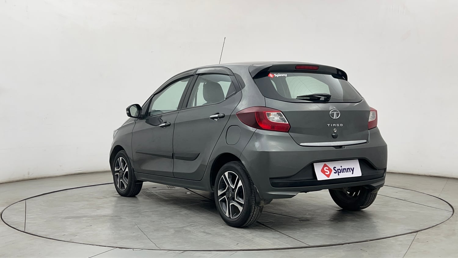 Used 2022 Tata Tiago XZA Plus Petrol Automatic exterior LEFT REAR CORNER VIEW