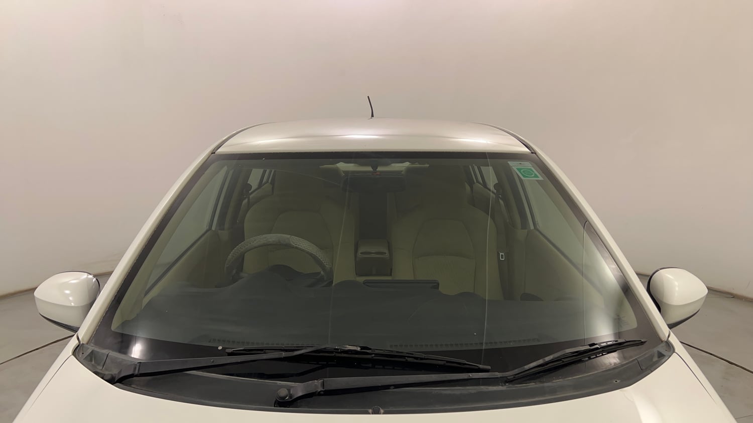 Used 2014 Honda Amaze 1.2 S i-VTEC Petrol Manual exterior FRONT WINDSHIELD VIEW