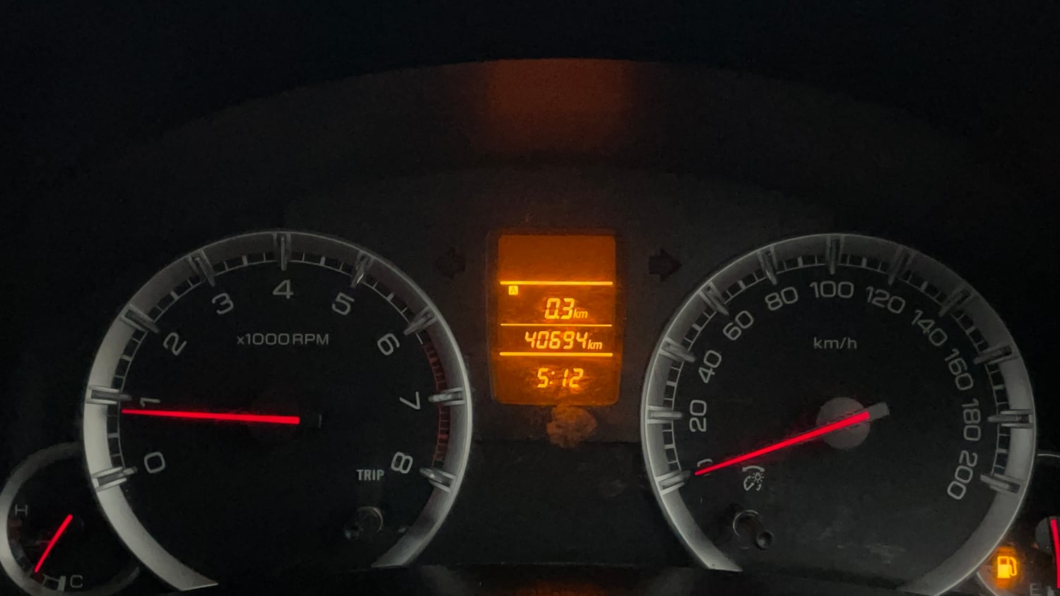 Used 2014 Maruti Suzuki Swift VXi Petrol Manual interior CLUSTERMETER VIEW