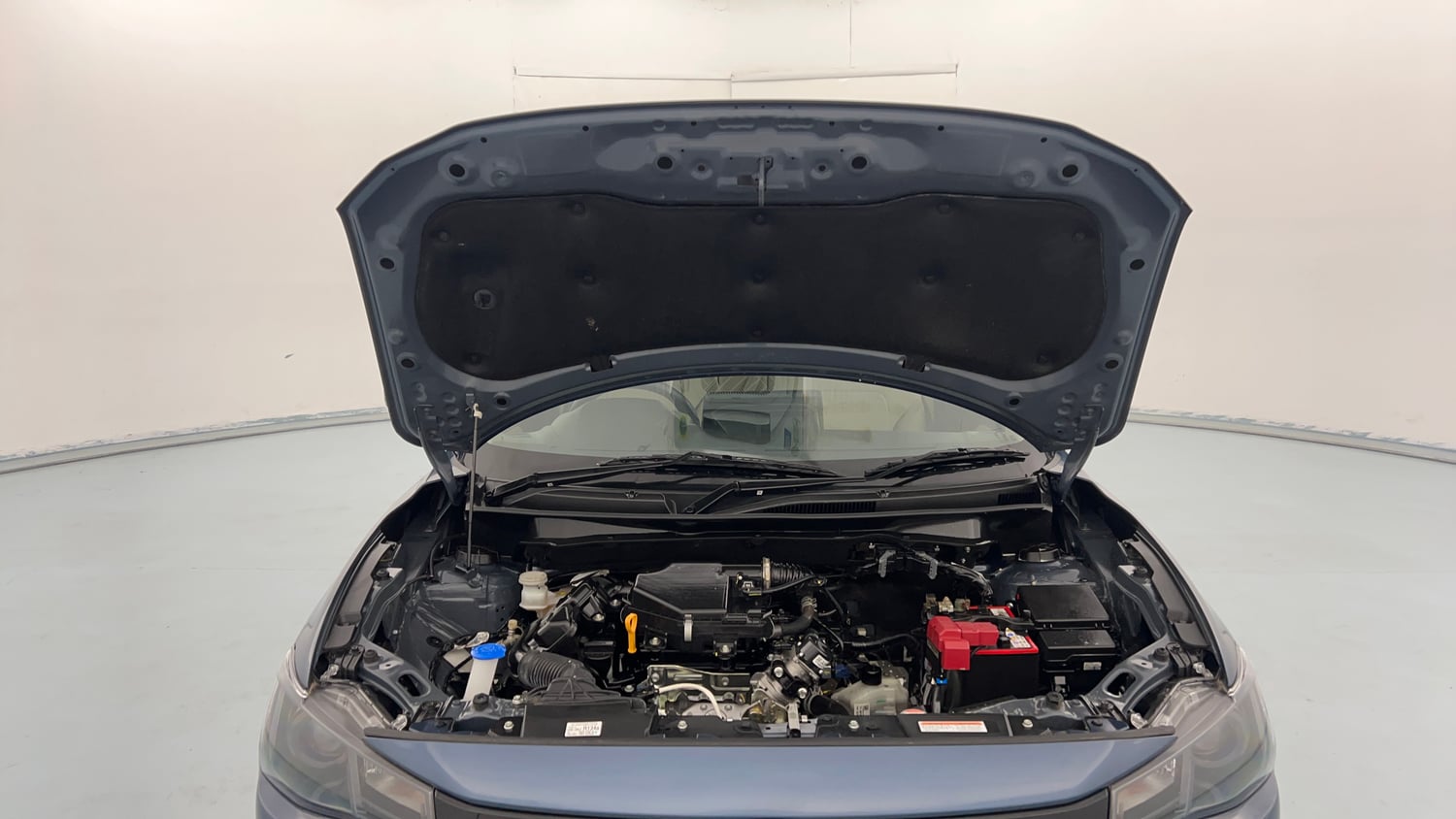 Used 2026 Maruti Suzuki Dzire VXi AMT Petrol Automatic engine ENGINE & BONNET OPEN FRONT VIEW
