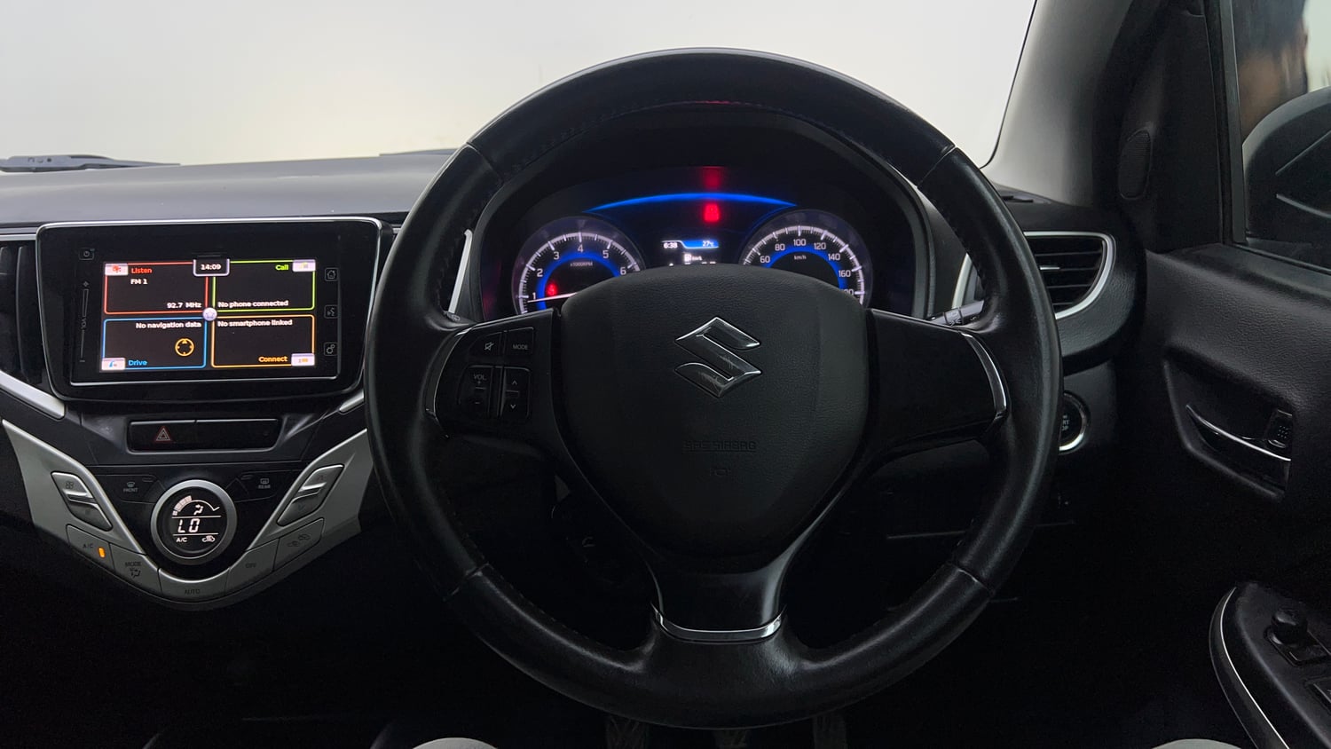 Used 2017 Maruti Suzuki Baleno Alpha 1.2 Petrol Manual interior STEERING VIEW
