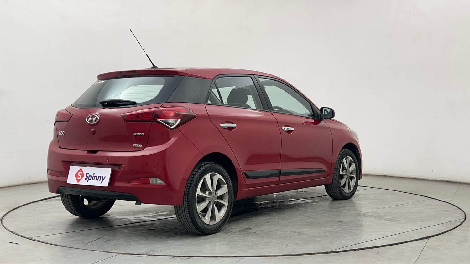 Used 2015 Hyundai Elite i20 Asta 1.2 Petrol Manual exterior RIGHT REAR CORNER VIEW