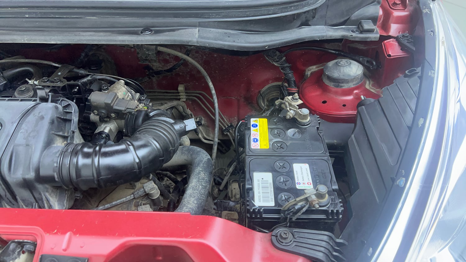Used 2016 Hyundai Eon Magna + Petrol Manual engine ENGINE LEFT SIDE VIEW
