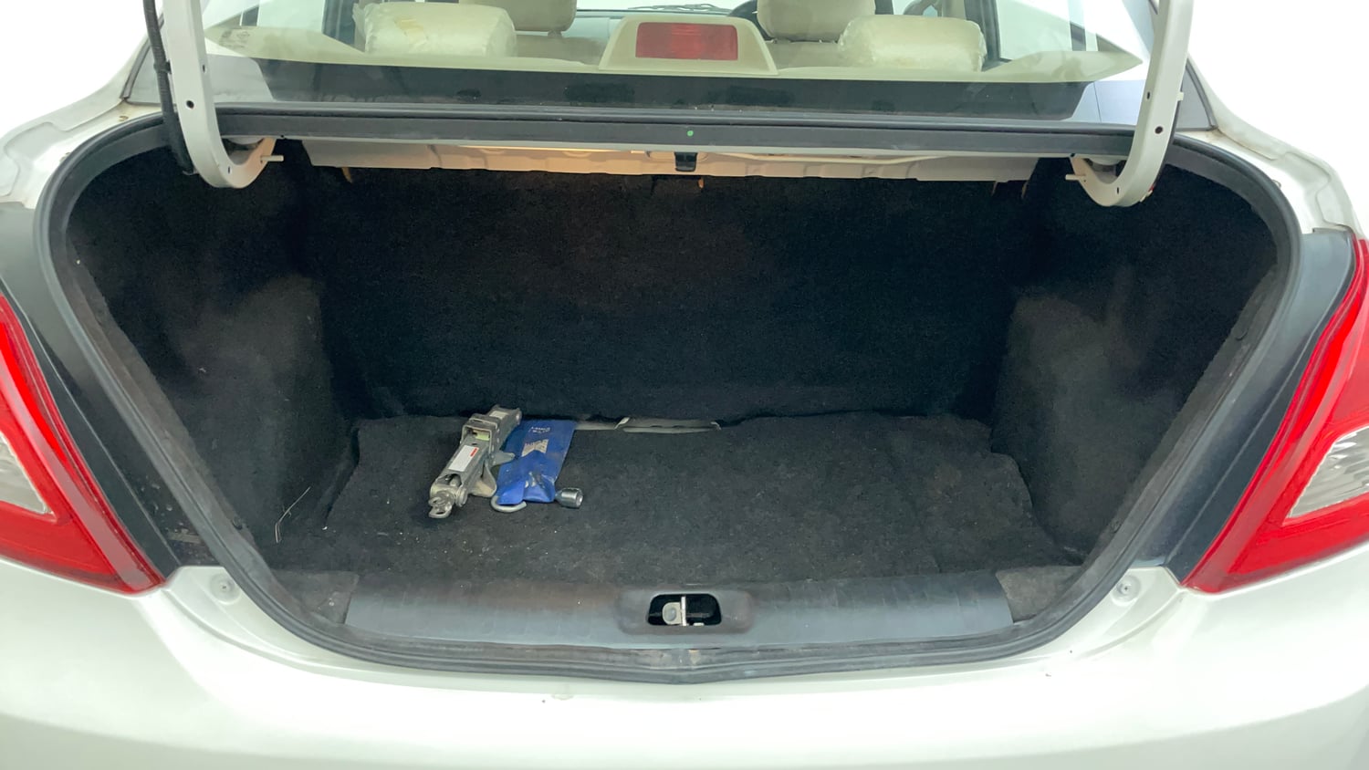 Used 2012 Maruti Suzuki Swift Dzire VXI Petrol Manual interior DICKY INSIDE VIEW