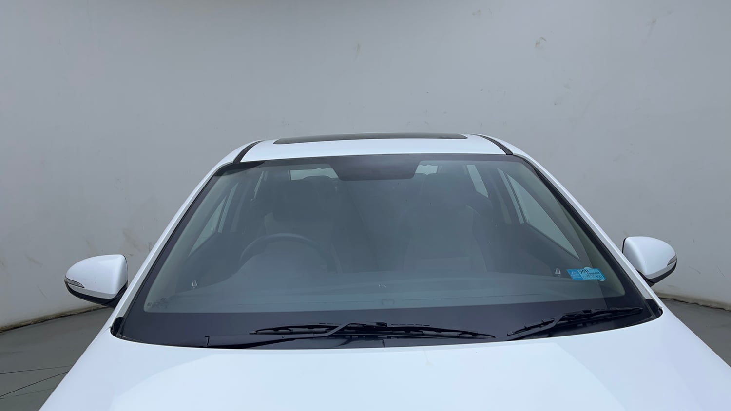 Used 2018 Hyundai Verna SX (O) 1.6 VTVT AT Petrol Automatic exterior FRONT WINDSHIELD VIEW