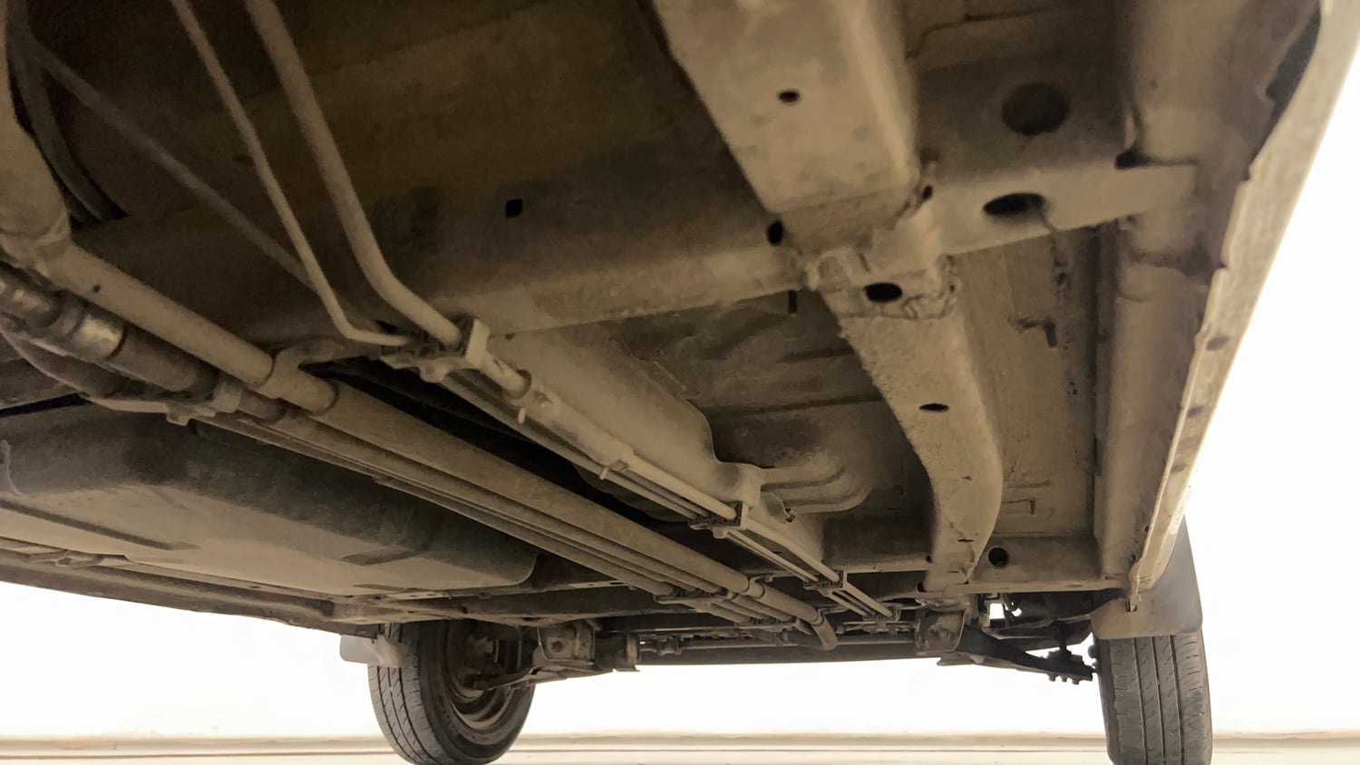 Used 2015 Tata Nano Twist XT Petrol Manual extra REAR RIGHT UNDERBODY VIEW