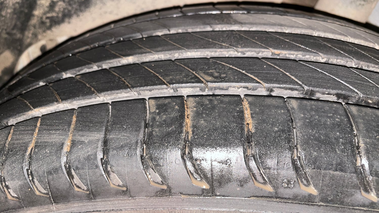 Used 2018 Hyundai Creta E Plus 1.6 Petrol Petrol Manual tyres LEFT REAR TYRE TREAD VIEW