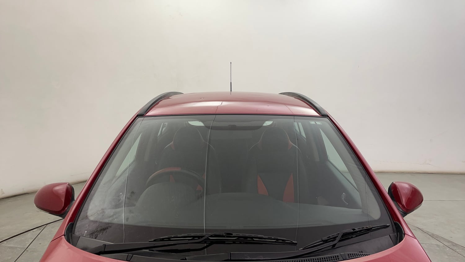 Used 2017 Hyundai Grand i10 Sportz (O) AT 1.2 Kappa VTVT Petrol Automatic exterior FRONT WINDSHIELD VIEW
