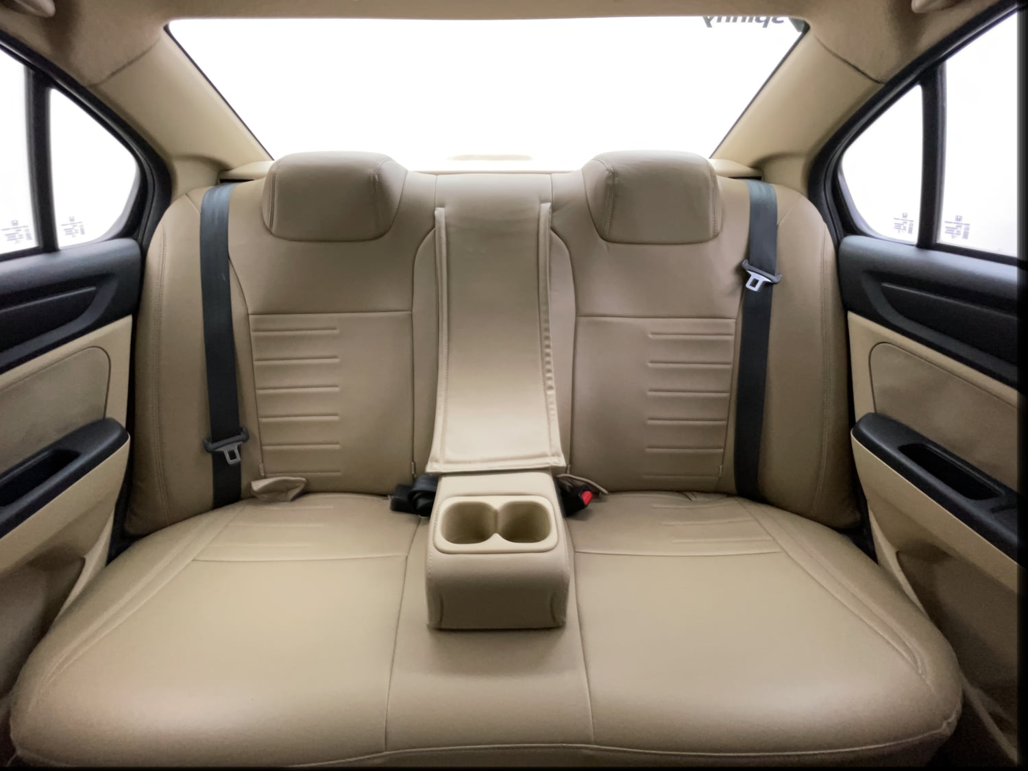 Used 2019 Honda Amaze 1.2 V MT Petrol Petrol Manual interior REAR SEAT CONDITION VIEW