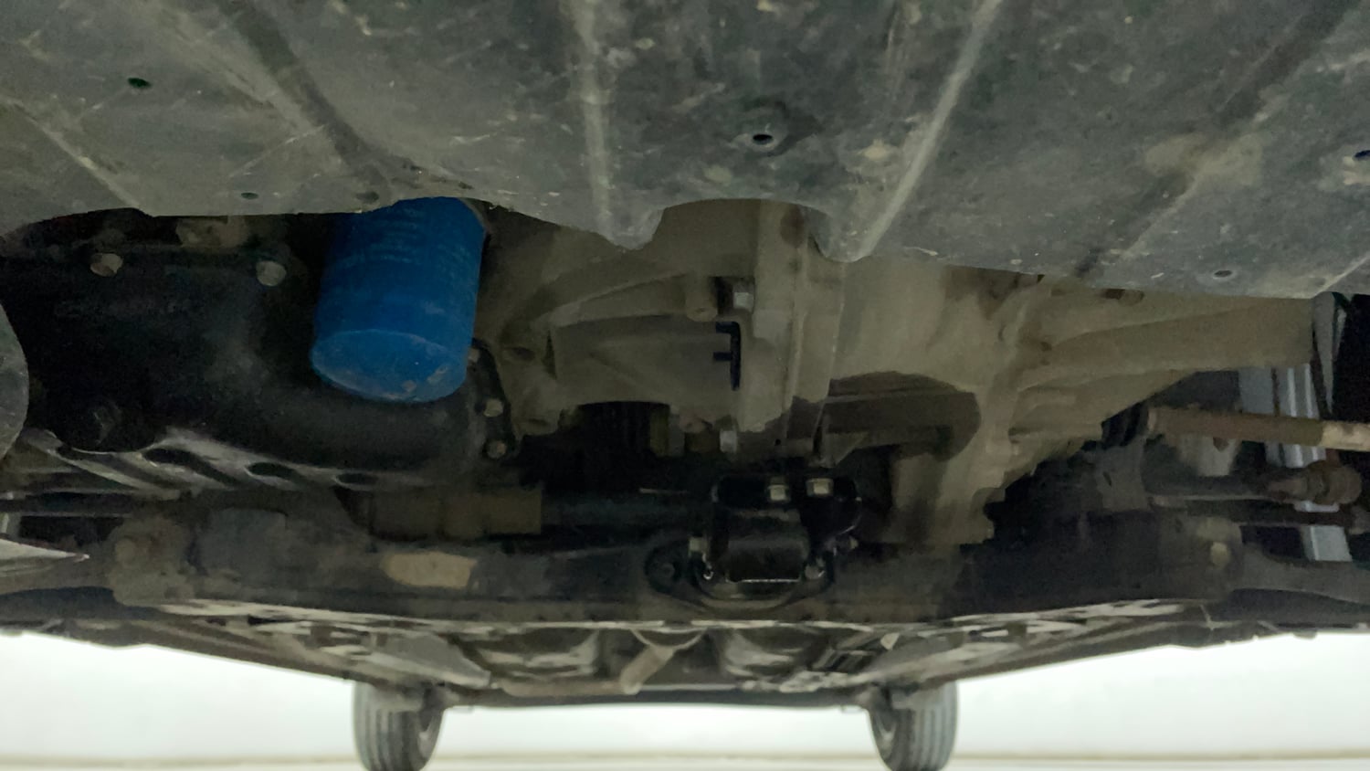 Used 2020 Hyundai Grand i10 Nios Sportz 1.2 Kappa VTVT Petrol Manual extra FRONT LEFT UNDERBODY VIEW