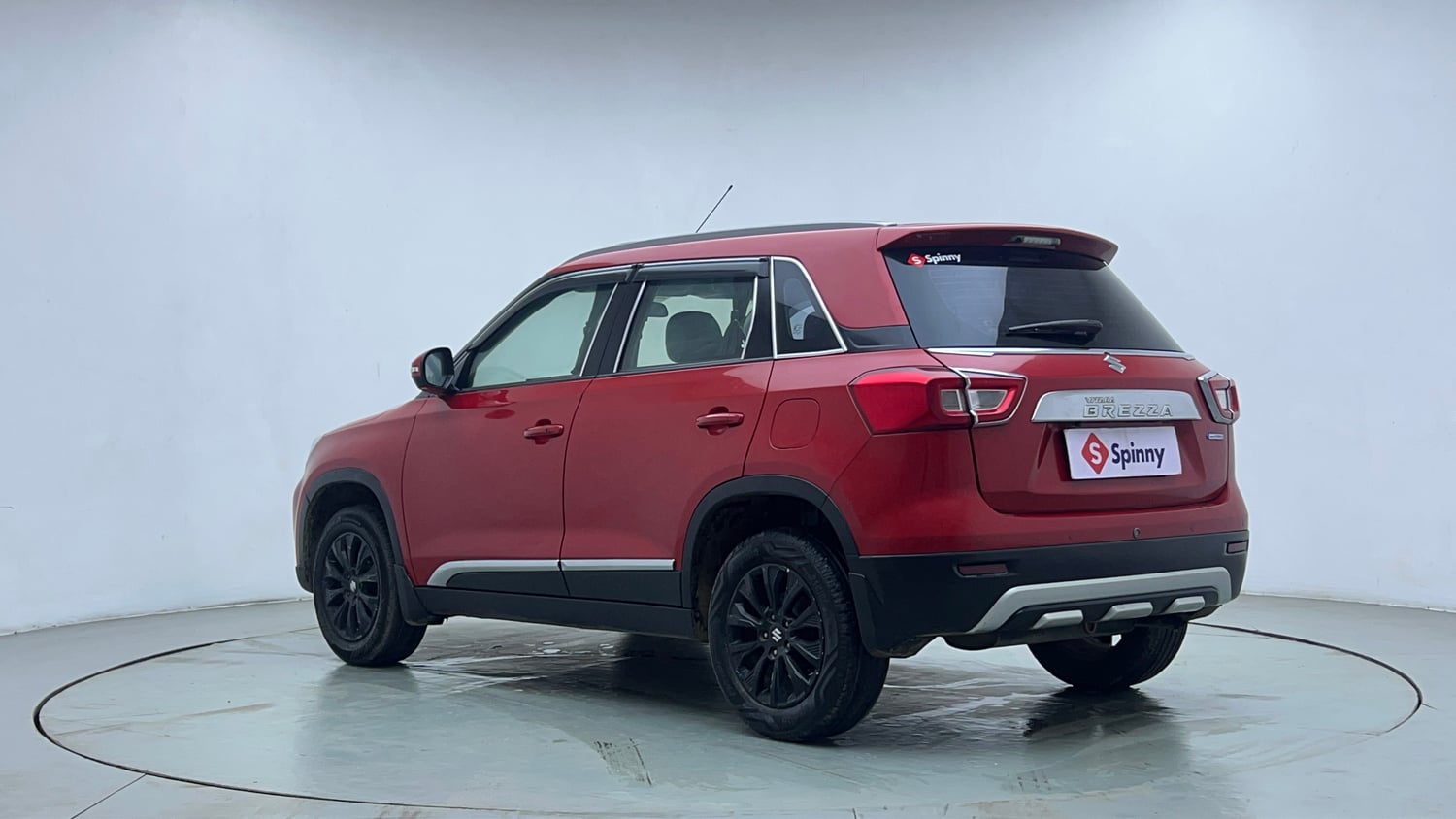 Used 2021 Maruti Suzuki Vitara Brezza ZXi AT SHVS Petrol Automatic exterior LEFT REAR CORNER VIEW