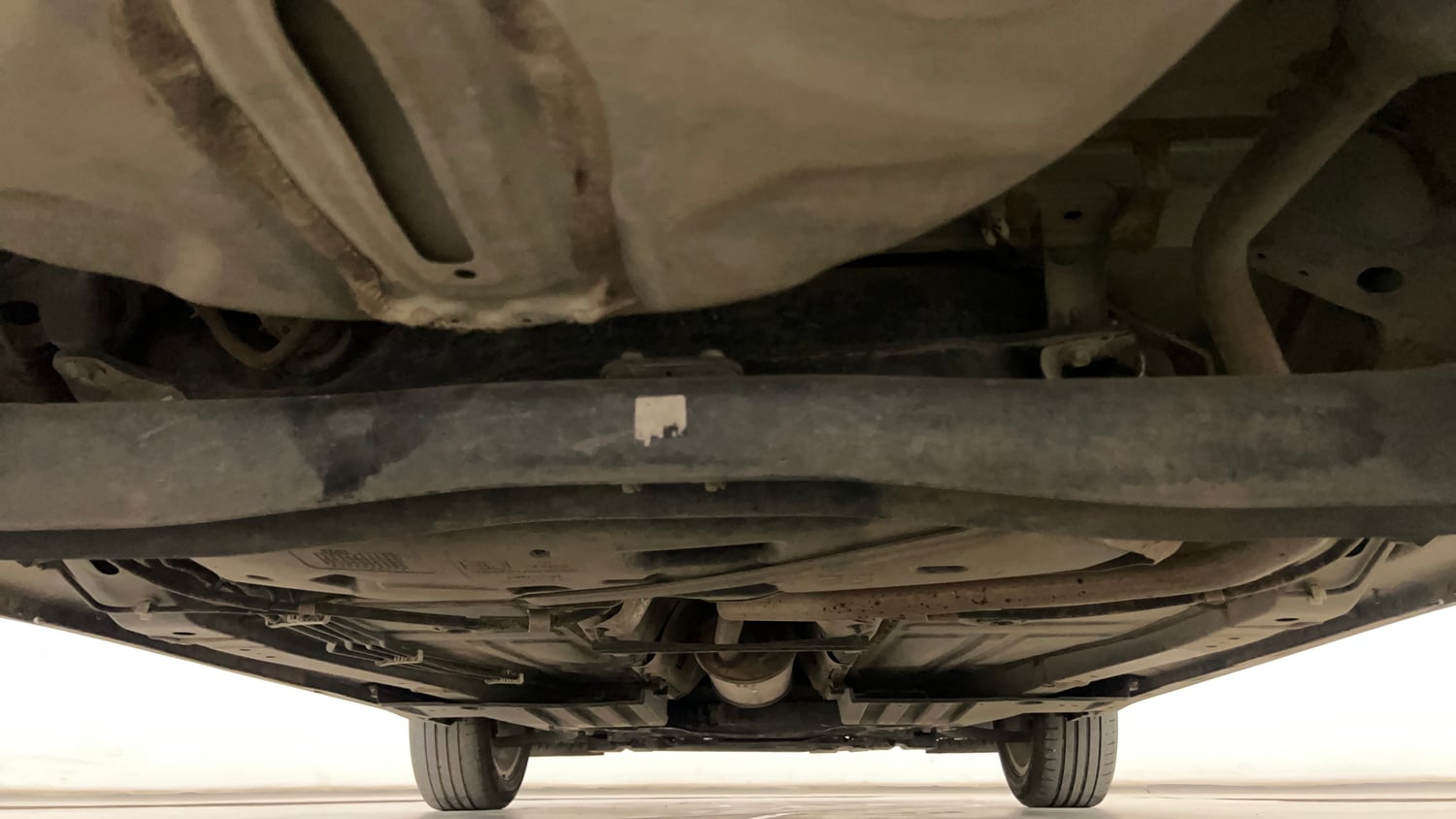 Used 2023 Maruti Suzuki Baleno Alpha AGS Petrol Automatic extra REAR UNDERBODY VIEW (TAKEN FROM REAR)