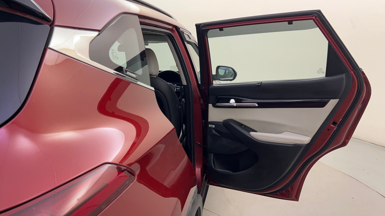 Used 2019 kia Seltos GTX Plus DCT 1.4 Petrol Automatic interior RIGHT REAR DOOR OPEN VIEW