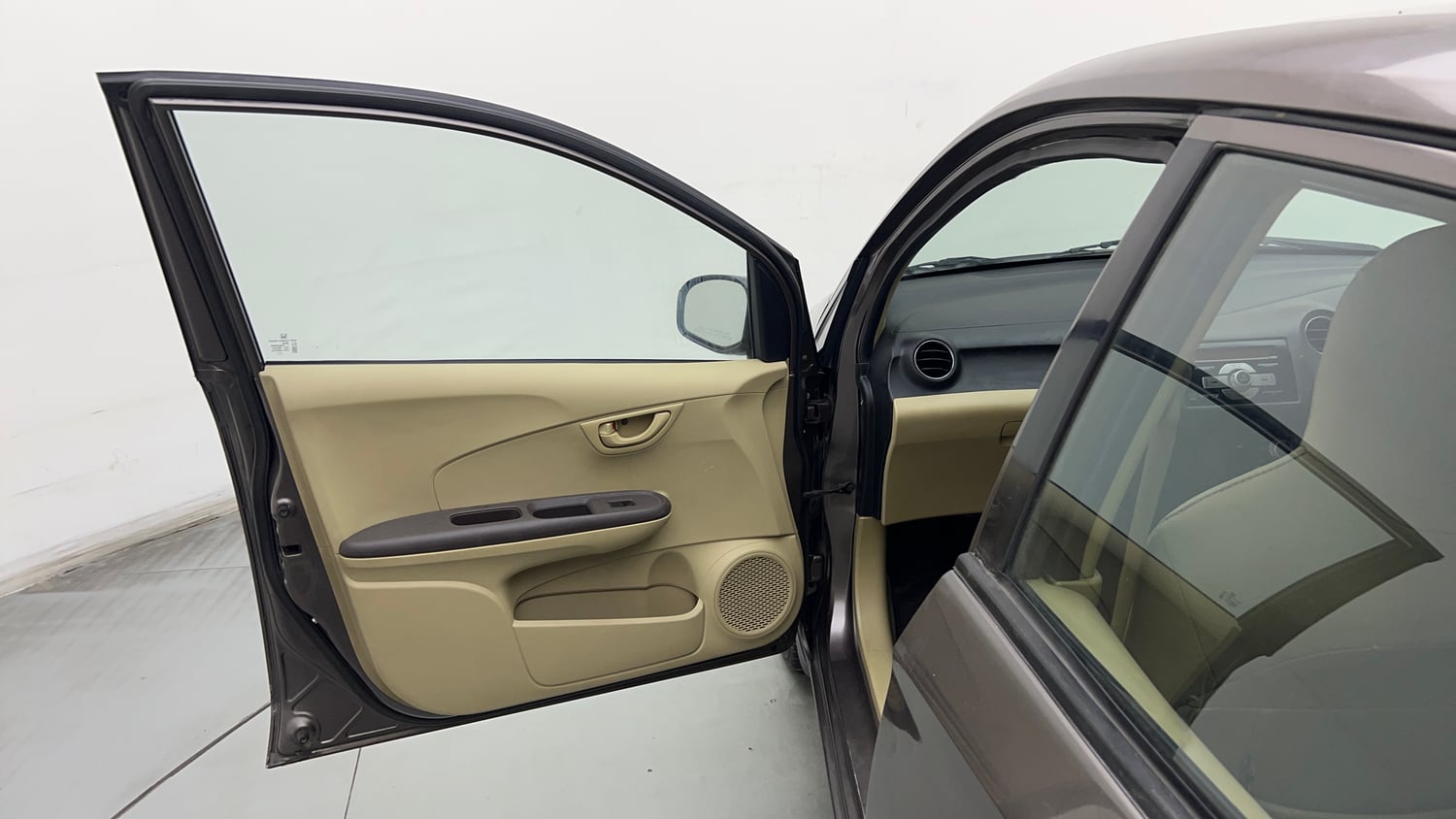 Used 2013 Honda Amaze 1.2 S i-VTEC Petrol Manual interior LEFT FRONT DOOR OPEN VIEW