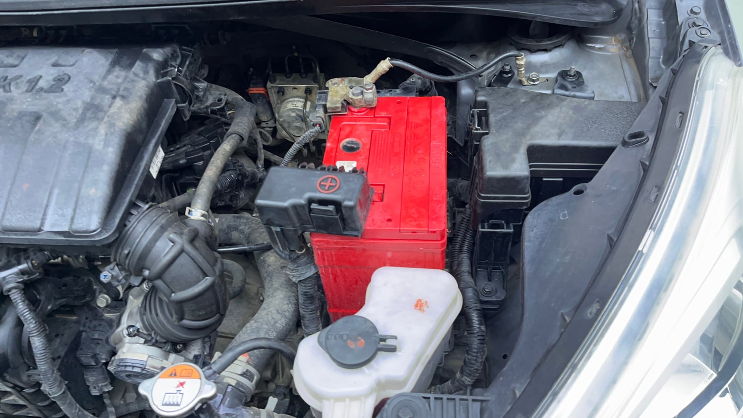 Used 2018 Hyundai Grand i10 Asta 1.2 Kappa VTVT Petrol Manual engine ENGINE LEFT SIDE VIEW