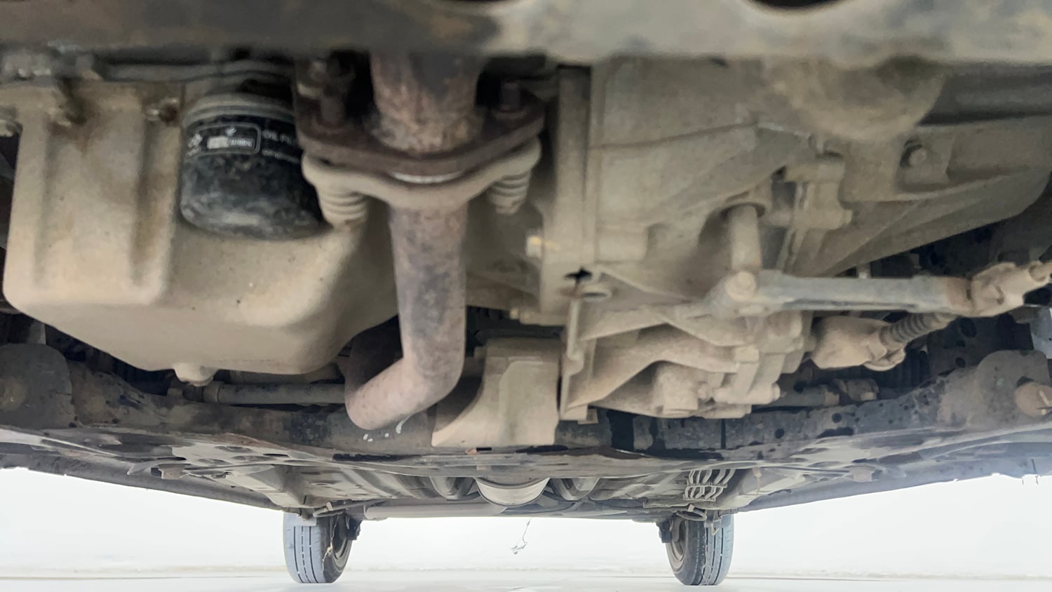 Used 2023 Maruti Suzuki Celerio VXi CNG Cng Manual extra FRONT LEFT UNDERBODY VIEW