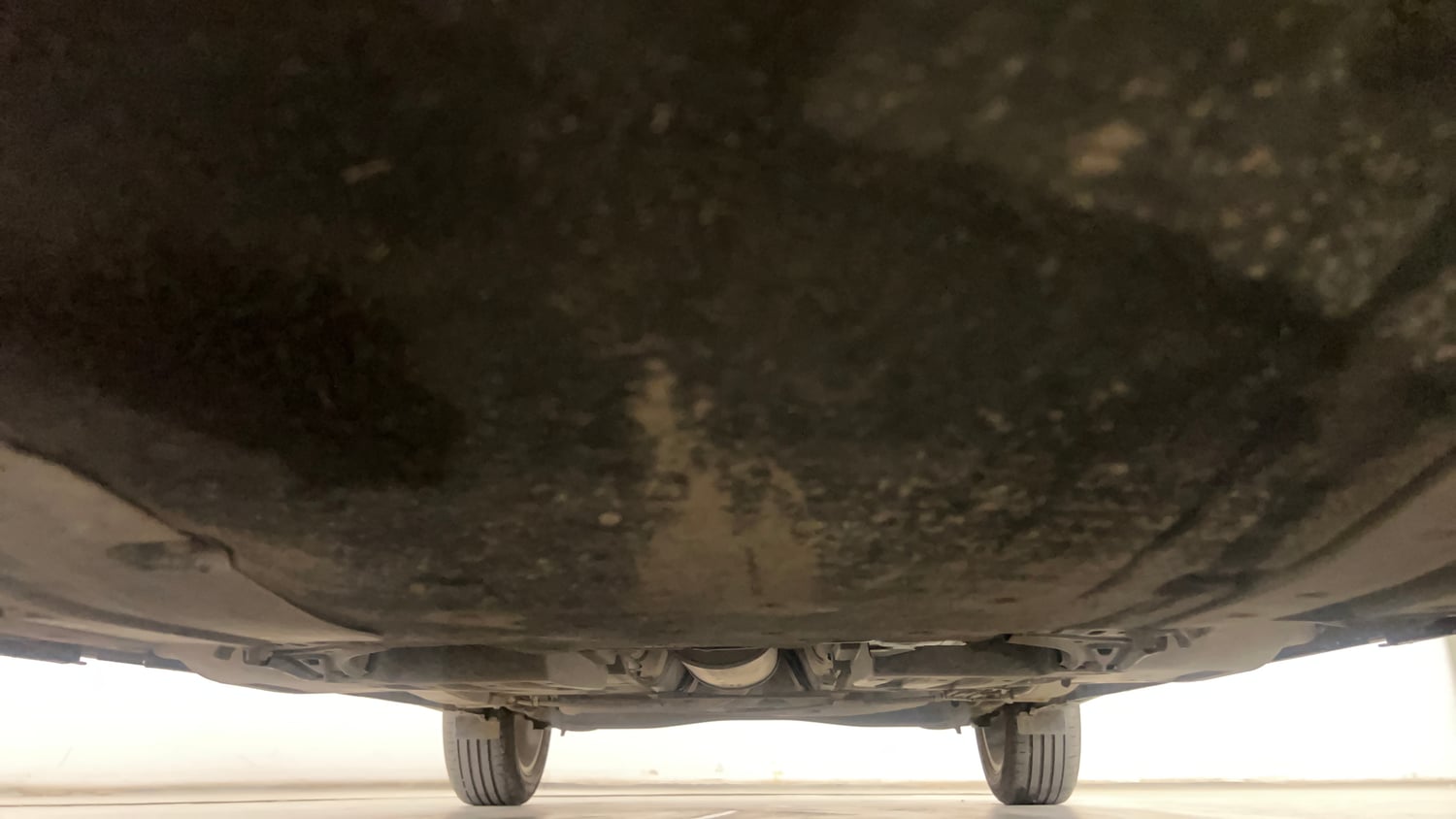 Used 2023 Maruti Suzuki Baleno Alpha AGS Petrol Automatic extra FRONT LEFT UNDERBODY VIEW