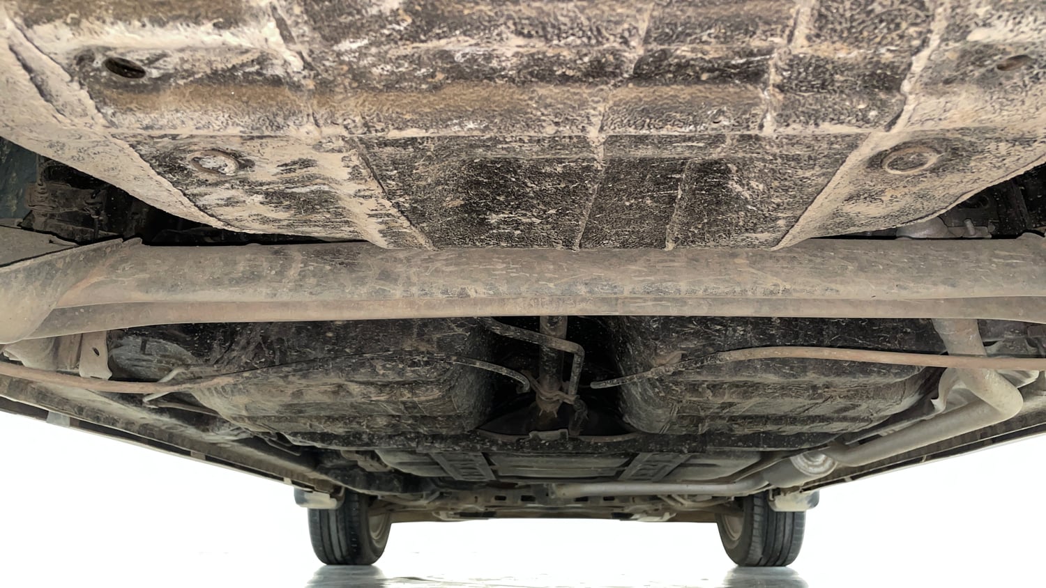 Used 2021 Honda WR-V VX MT Petrol Petrol Manual extra REAR UNDERBODY VIEW (TAKEN FROM REAR)