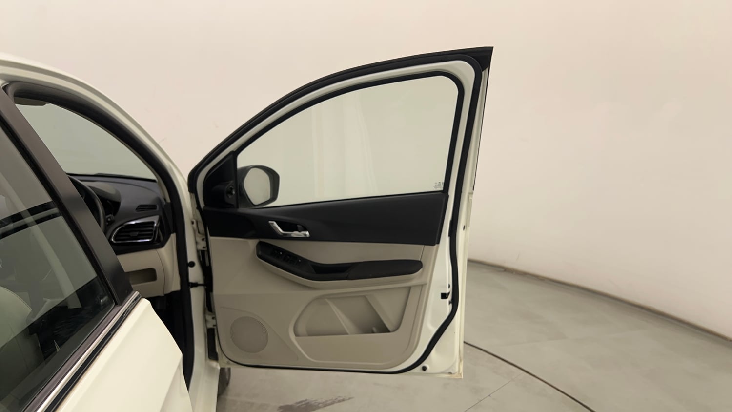 Used 2024 Tata Tigor XZ Plus Petrol Manual interior RIGHT FRONT DOOR OPEN VIEW