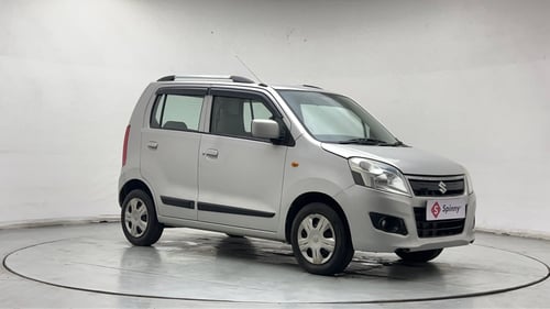 Used 2015 Maruti Suzuki Wagon R VXI Petrol Manual exterior RIGHT FRONT CORNER VIEW
