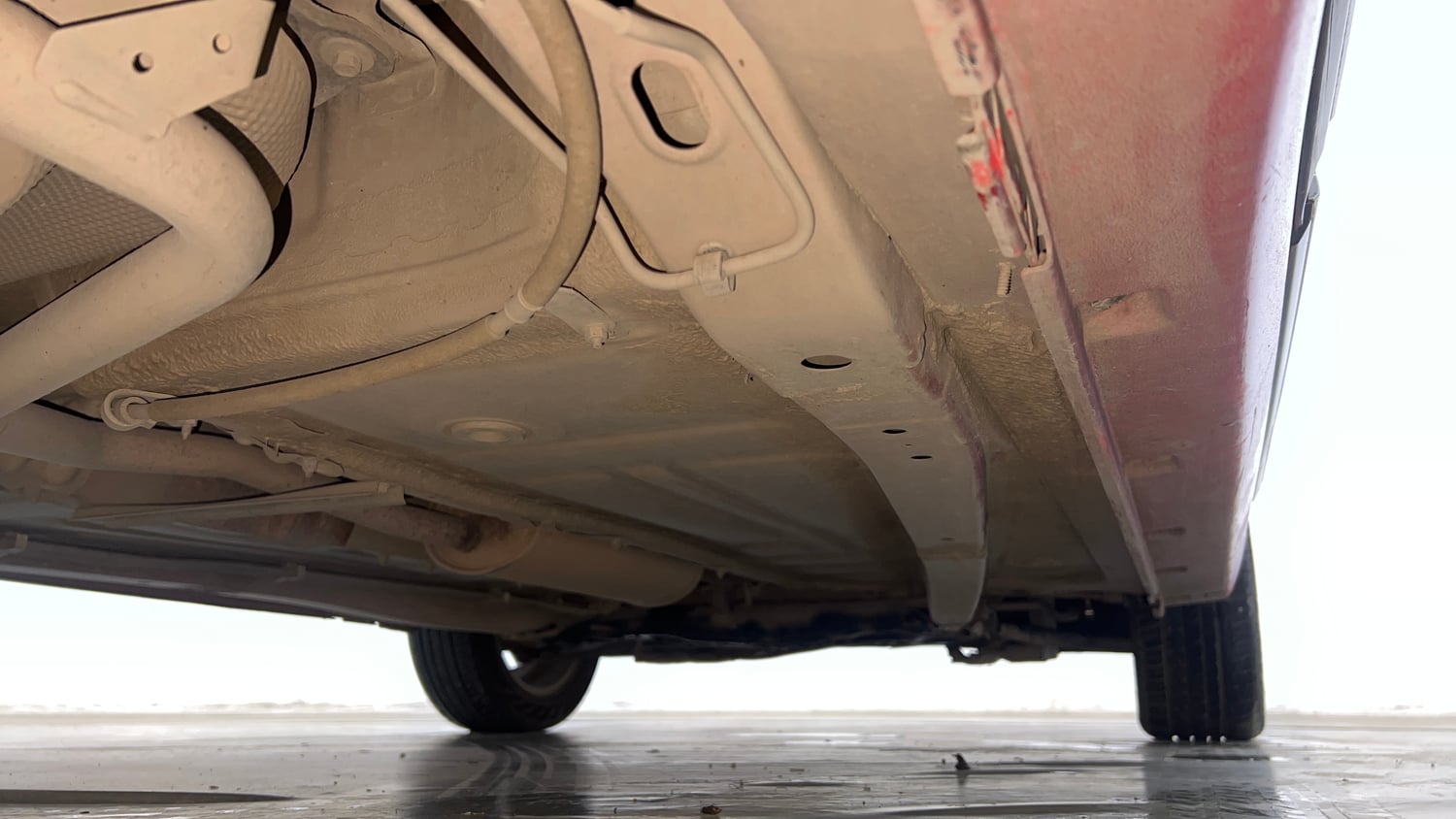 Used 2016 Maruti Suzuki Baleno Zeta 1.2 Petrol Manual extra REAR RIGHT UNDERBODY VIEW