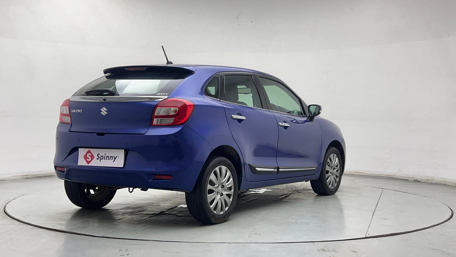 Used 2017 Maruti Suzuki Baleno Alpha 1.2 Petrol Manual exterior RIGHT REAR CORNER VIEW