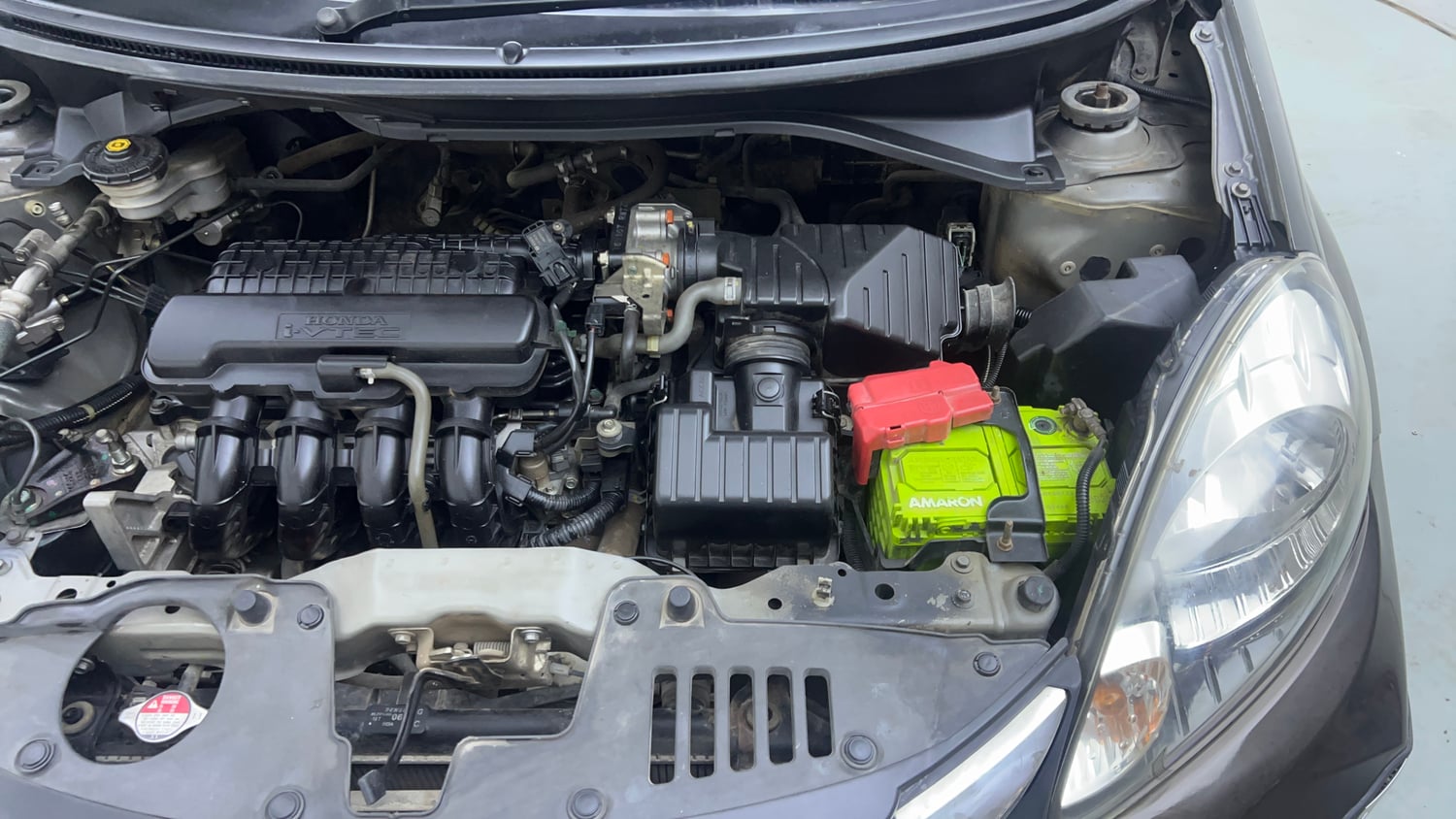 Used 2017 Honda Amaze 1.2 S i-VTEC Petrol Manual engine ENGINE LEFT SIDE VIEW