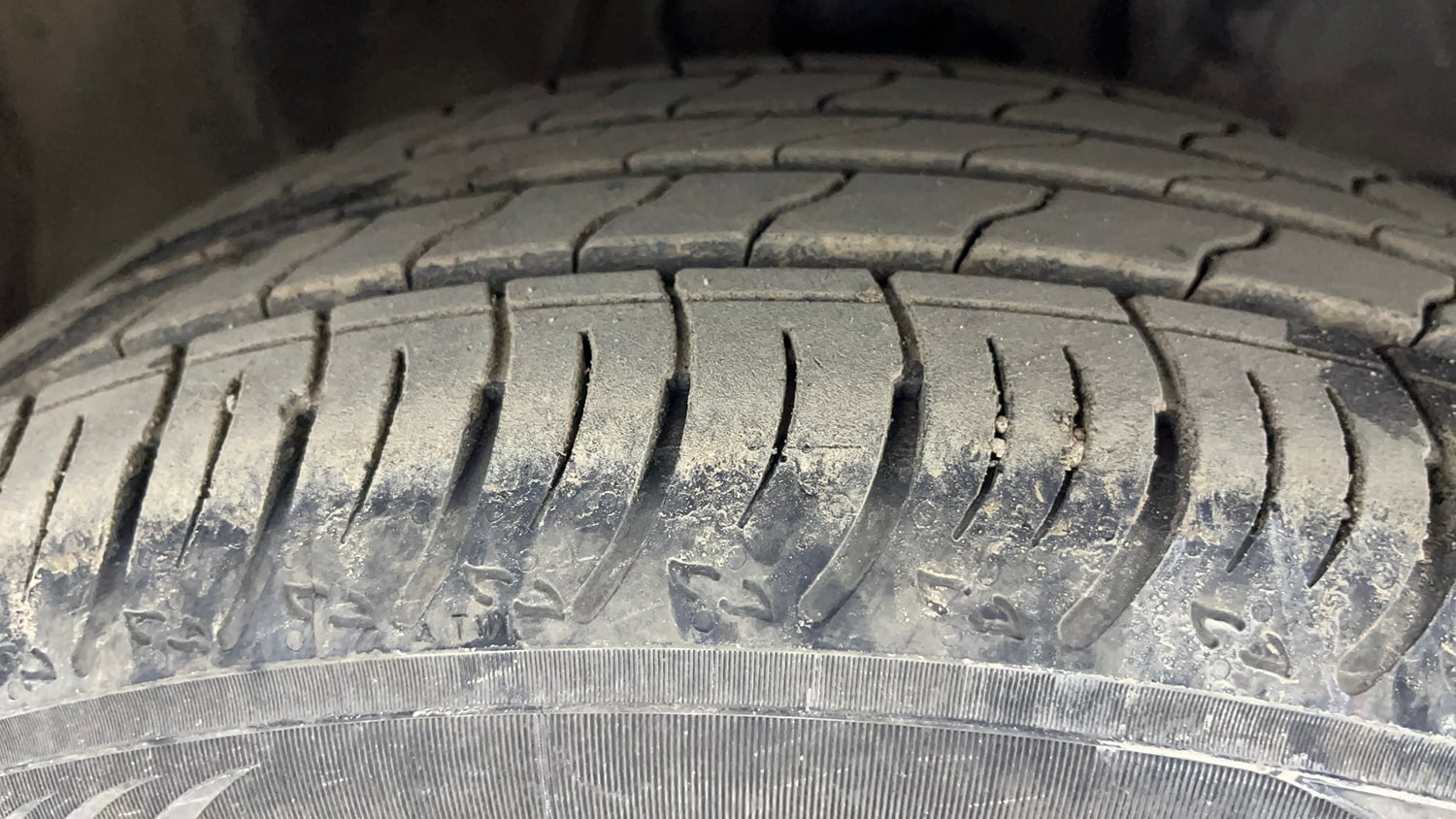 Used 2018 Honda WR-V VX MT Diesel Diesel Manual tyres RIGHT FRONT TYRE TREAD VIEW