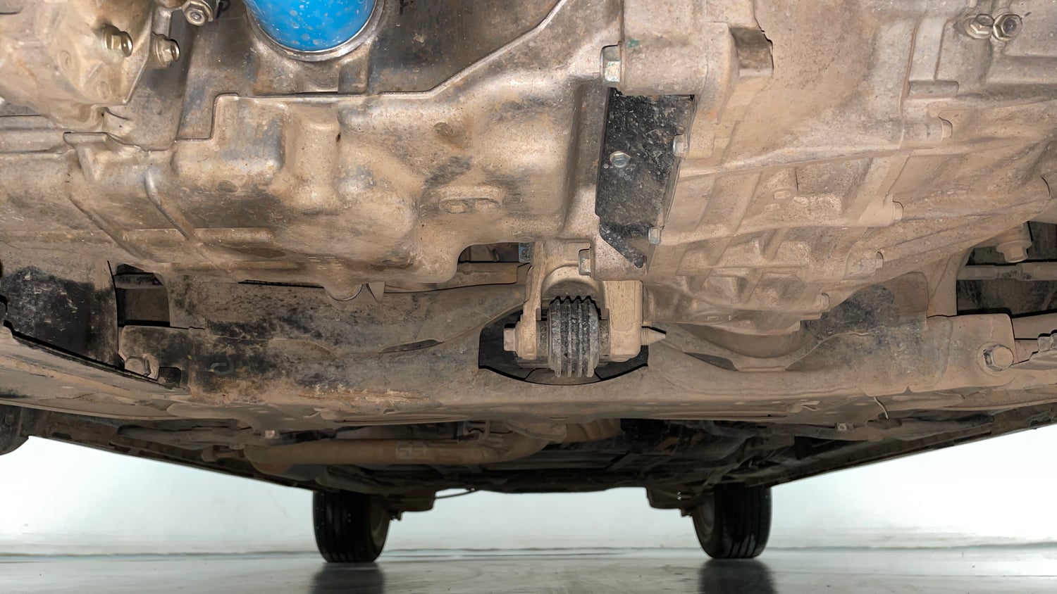 Used 2021 Honda WR-V VX MT Petrol Petrol Manual extra FRONT LEFT UNDERBODY VIEW