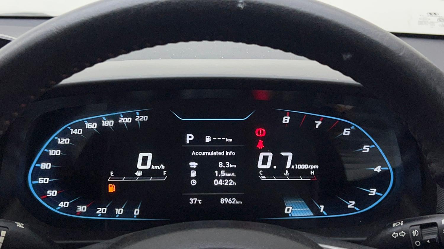 Used 2022 Hyundai i20 Sportz 1.2 IVT Petrol Automatic interior CLUSTERMETER VIEW