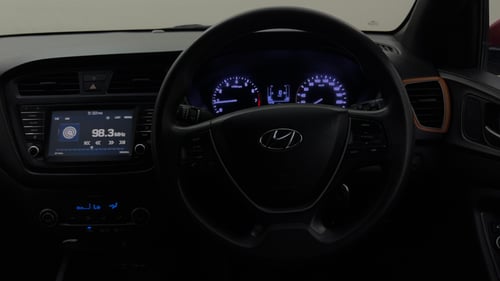 Used 2017 Hyundai Elite i20 Asta 1.2 Dual Tone Petrol Manual interior STEERING VIEW