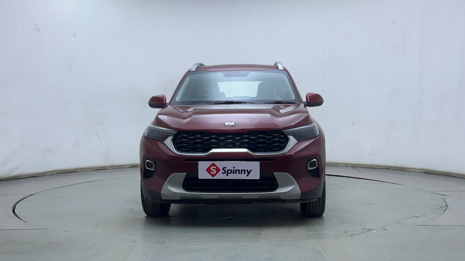 Used 2021 Kia Sonet HTX 1.5 Diesel Manual exterior FRONT VIEW
