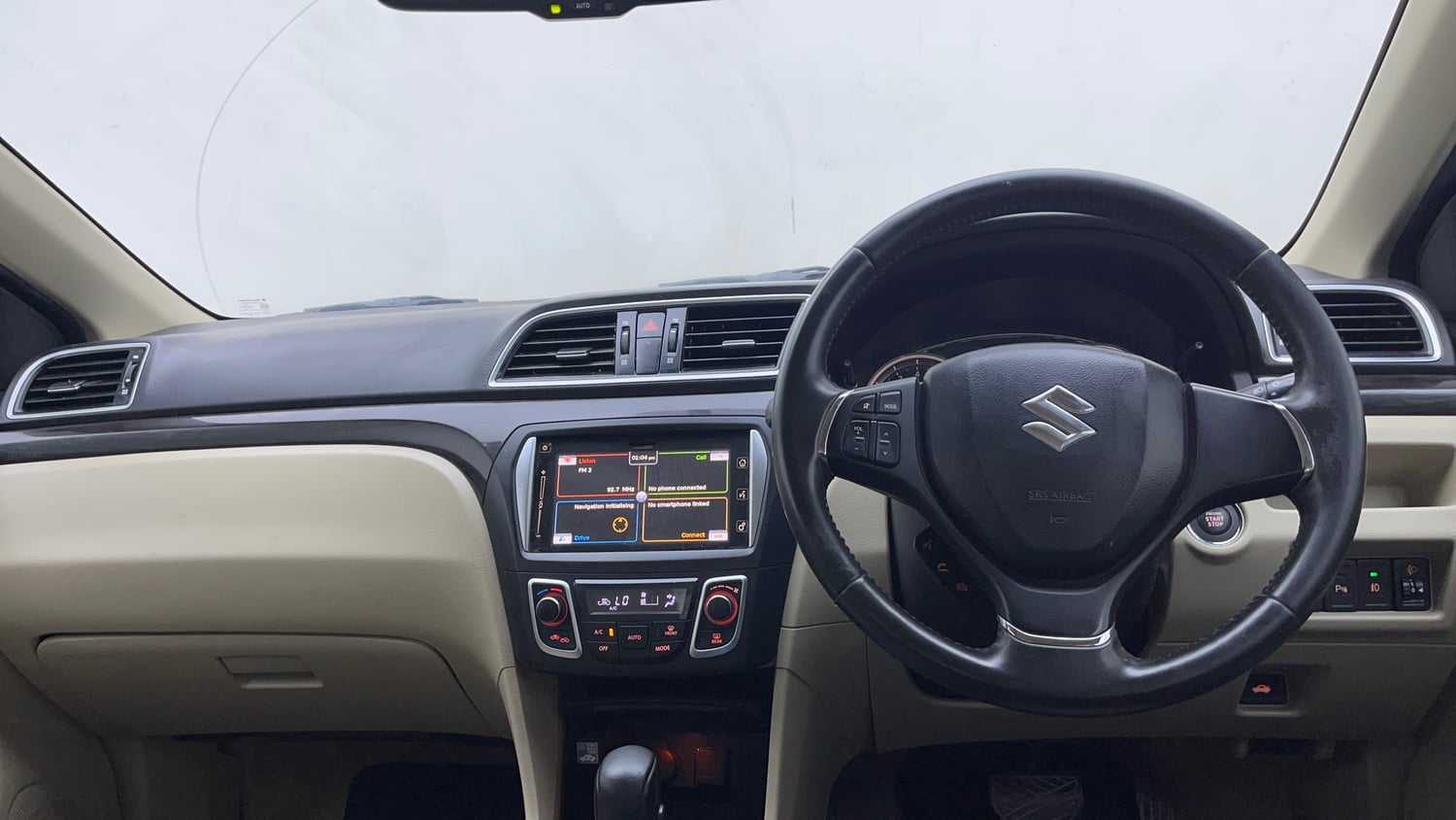 Used 2018 Maruti Suzuki Ciaz Alpha 1.4 AT Petrol Automatic interior DASHBOARD VIEW