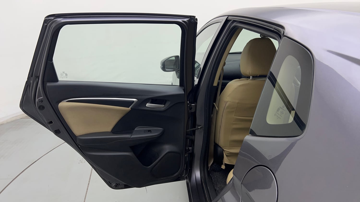 Used 2018 Honda Jazz V CVT Petrol Petrol Automatic interior LEFT REAR DOOR OPEN VIEW
