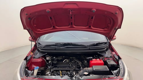 Used 2017 Hyundai Elite i20 Asta 1.2 Dual Tone Petrol Manual engine ENGINE & BONNET OPEN FRONT VIEW