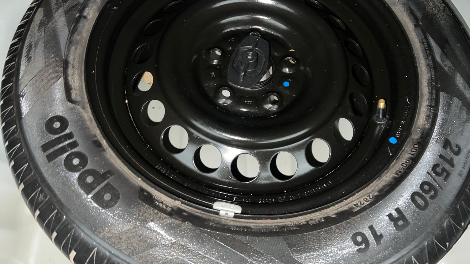 Used 2023 Maruti Suzuki Brezza ZXi Petrol Manual tyres SPARE TYRE VIEW
