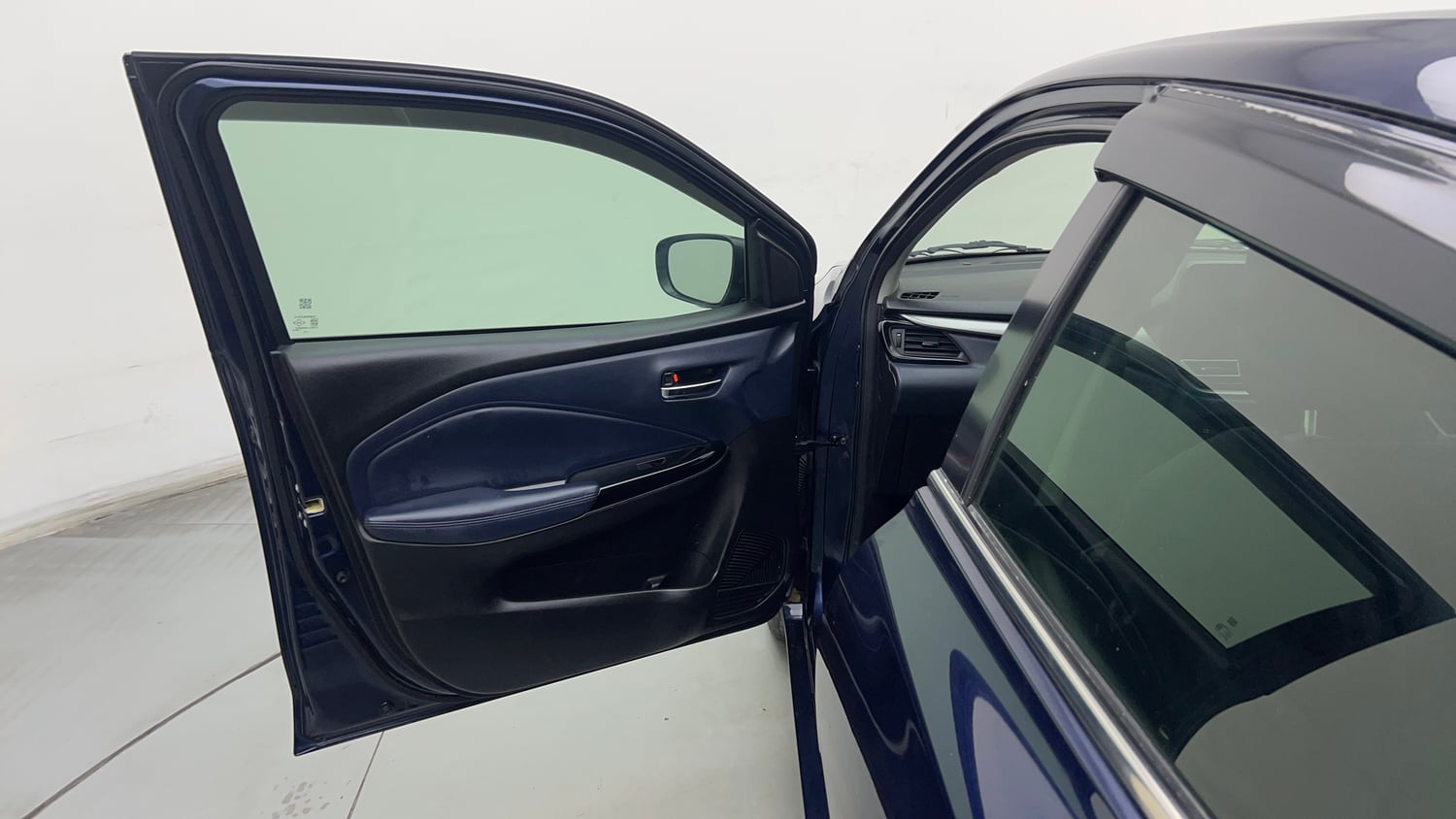 Used 2022 Maruti Suzuki Baleno Alpha AGS Petrol Automatic interior LEFT FRONT DOOR OPEN VIEW