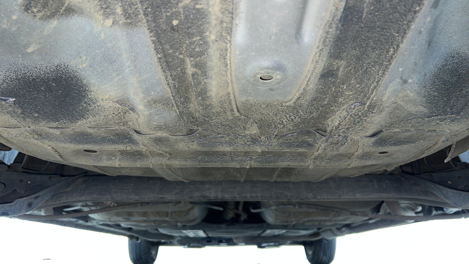 Used 2018 Honda Jazz V CVT Petrol Petrol Automatic extra REAR UNDERBODY VIEW (TAKEN FROM REAR)