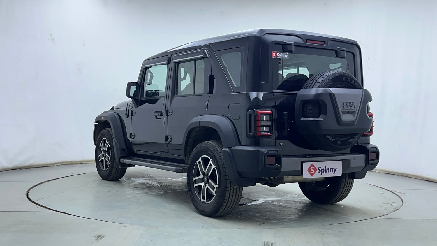 Used 2026 Mahindra Thar Roxx MX5 Petrol AT 2WD Petrol Automatic exterior LEFT REAR CORNER VIEW
