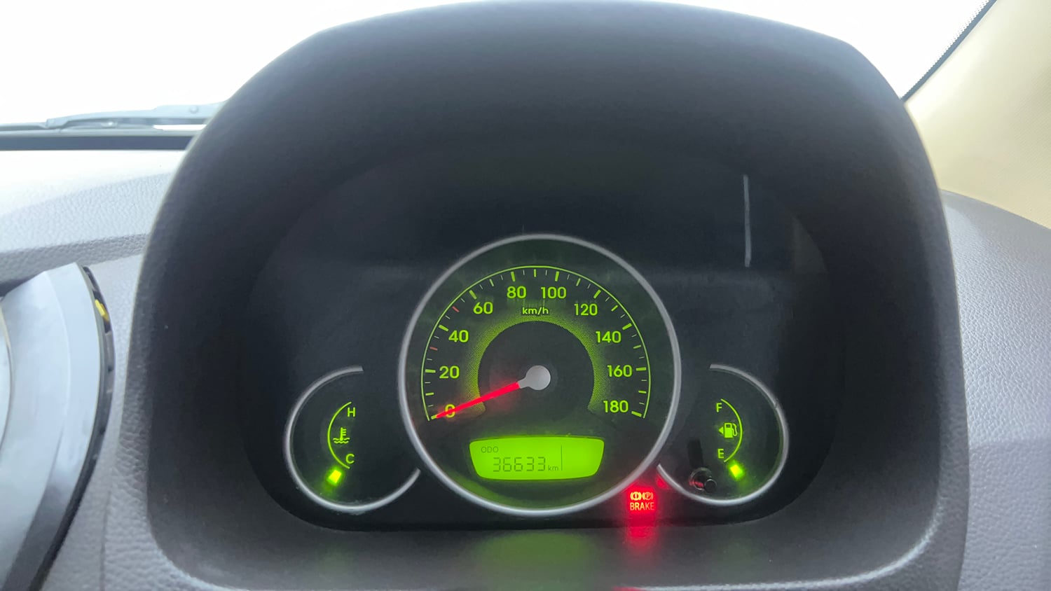 Used 2016 Hyundai Eon Magna + Petrol Manual interior CLUSTERMETER VIEW