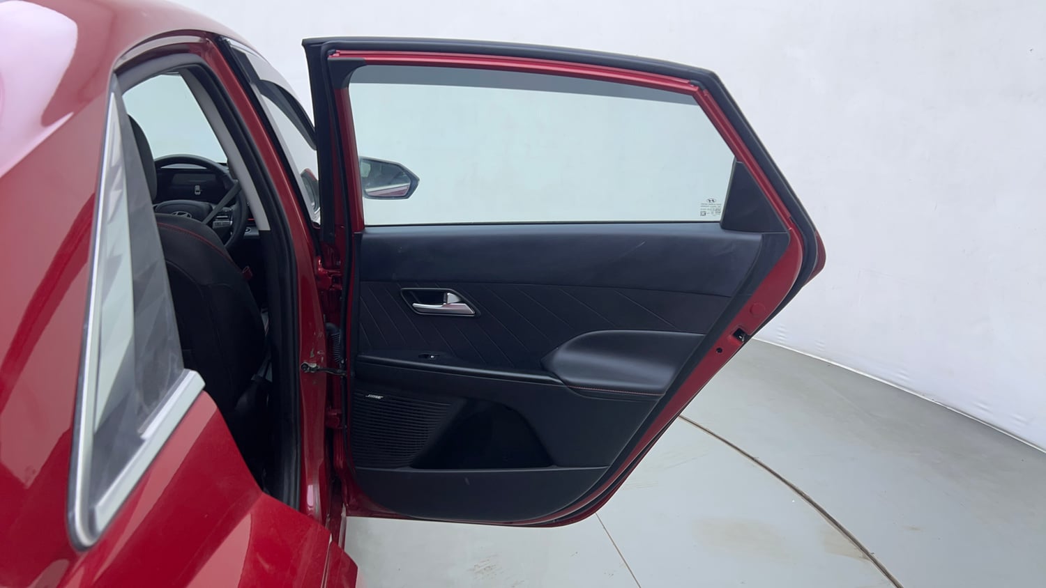 Used 2023 Hyundai Verna SX (O) 1.5 Turbo Petrol DCT Petrol Automatic interior RIGHT REAR DOOR OPEN VIEW